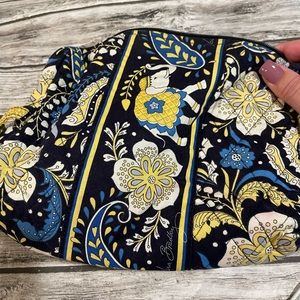 Fully lined makeup bag